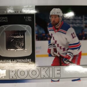 2020-21 Rookie Ranking Upper Deck Series 1 Rookie Retrospective Alexis Lafrniére