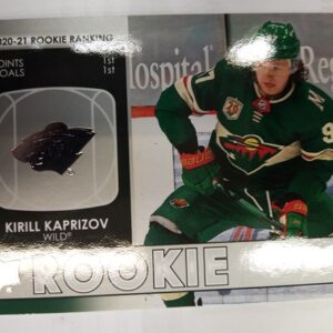 2020-21 Rookie Ranking Upper Deck Series 1 Rookie Retrospective Kirill Kaprizov