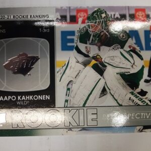 2020-21 Rookie Ranking Upper Deck Series 1 Rookie Retrospective Kaapo Kahkonen
