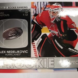 2020-21 Rookie Ranking Upper Deck Series 1 Rookie Retrospective Alex Nedeljkovic