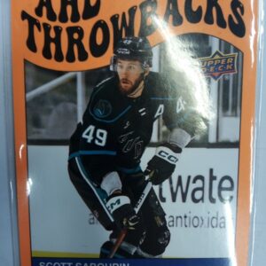 2023-2024 Upper Deck American Hockey League Throwbacks Scott Sabourin