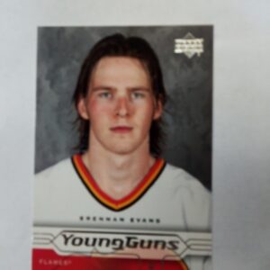 2004 UD young guns Brennan Evans