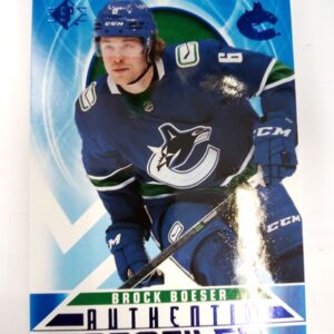 2020-21 UD SP Authentic Profiles Brock Boeser