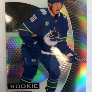 2023-2024 Upper Deck Allure Black Rainbow Rookie Akito Hirose