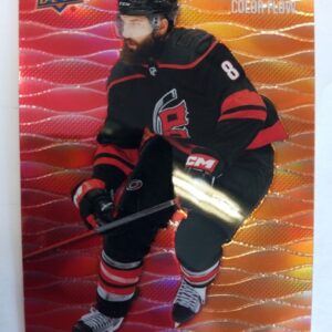 2023-2024 Upper Deck Allure Color Flow Red-Orange Brent Burns