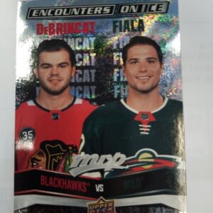 2022-23 UD mvp Encounters on Ice DeBrincat Fiala