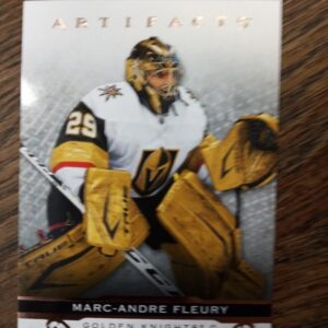 2021-22 artifacts bronze hockey Marc-Andre Fleury