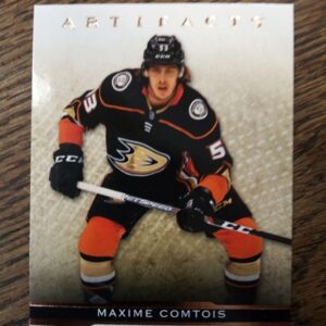 2021-22 artifacts bronze hockey Maxime Comtois