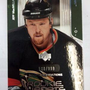 2004-2005 Upper Deck Rookie Inspirations Rookie Update Jeff MacMillan