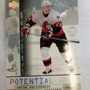 2002-2003 Upper Deck Potential Gems Anton Volchenkov