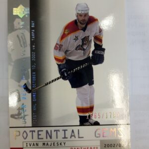 2002-2003 Upper Deck Potential Gems Ivan Majesky