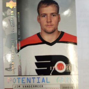 2002-2003 Upper Deck Potential Gems Jim Vandermeer