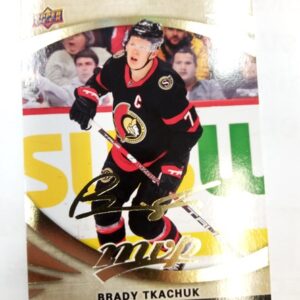 2023-24 UD mvp Rookies Brady Tkachuk