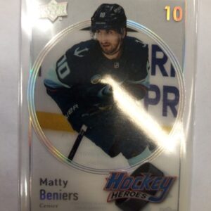 2023-2024 Upper Deck Extended Hockey Heroes Matty Beniers