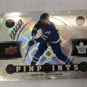 2022-23 UD mvp Pinpoints Auston Matthews