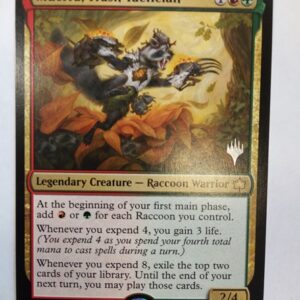 MtG Bloomburrow - Muerra, Trash Tactician (Planeswalker-leima)