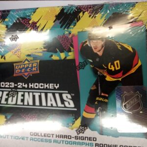 2023-24 Upper Deck Credentials hobby box