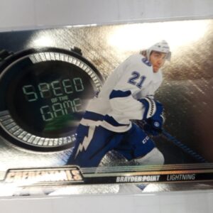 2023-2024 UD Credentials Speed of the Game Brayden Point