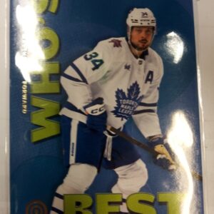 2023-2024 UD Credentials Who´s Best Auston Matthews