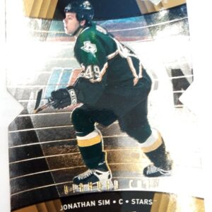 2009-2010 UD Black Diamond Diamond Cut Jonathan Sim