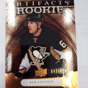 2008-2009 UD Artifacts Rookie Ben Lovejoy