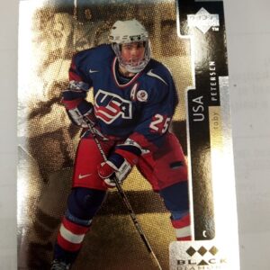 1997-98 UD Black Diamond USA Toby Petersen gold