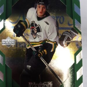1999-00 UD Black Diamond Diamonds in the Rough green Michael Sivek