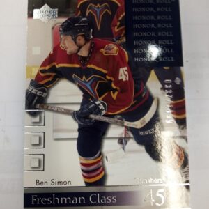 2001-02 UD Freshman Class Honor Roll Ben Simon