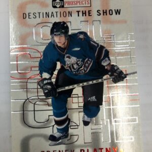 2000-01 UD Prospects CHL Destination the Show Zdenek Blatny