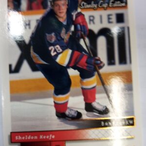 1999-2000 UD mvp Stanley Cup Edition CHL prospects Sheldon Keefe