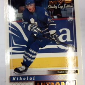 1999-2000 UD mvp Stanley Cup Edition Nikolai Antropov