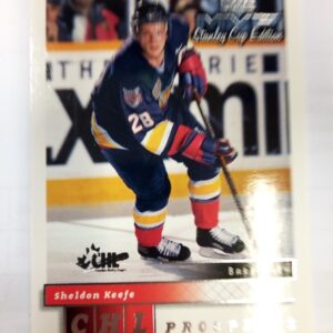 1999-2000 UD mvp Stanley Cup Edition CHL Prospects Sheldon Keefe
