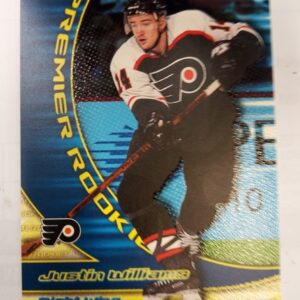 2000-01 topps premier plus rookie Justin Williams