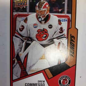 2023-2024 Upper Deck American Hockey League Tendys Drew Commesso