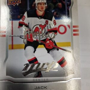 2024-25 UD mvp scripts Jack Hughes