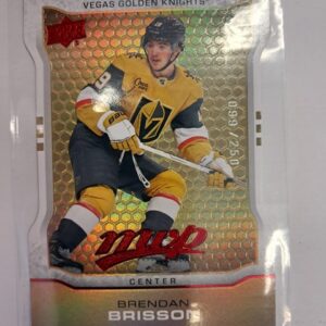 2024-25 MVP Colors and Contours die-cut Brendan Brisson