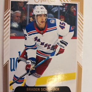 2023-24 O-Pee-Chee Glossy Rookies Braden Schneider
