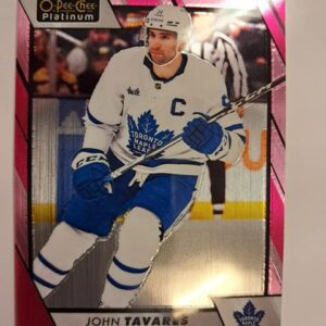2023-24 O-Pee-Chee Platinum Matte Pink John Tavares