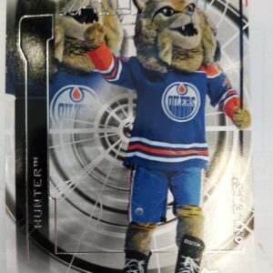 2024-25 UD MVP Hunter mascot talent Oilers