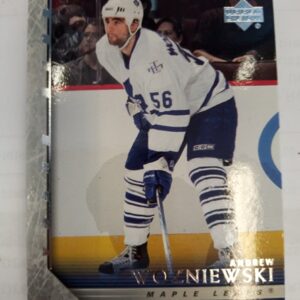 2005-06 UD Young Guns Rookie Andrew Wozniewski