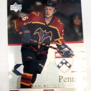 2000-01 UD Young Guns Dan Snyder