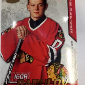 2002-03 2003 Calder Hockey 2003 Rookie Igor Raollov