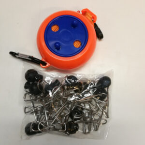 Matkapyykkinaru + 10 kpl pyykkipoikaa (K)