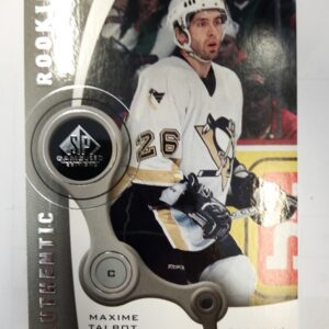 2005-06 UD SP Gameused Edition Authentic Rookie Maxime Talbot