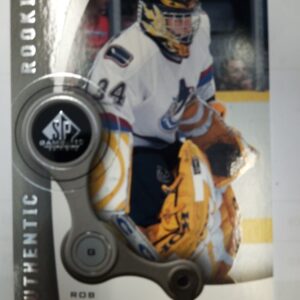 2005-06 UD SP Gameused Edition Authentic Rookie Rob McVicar