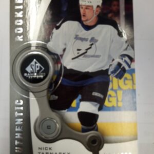2005-06 UD SP Gameused Edition Authentic Rookie Nick Tarnasky