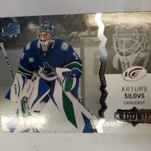 2023-24 UD ICE rookie Arturs Silovs