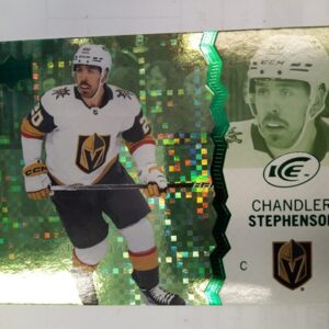 2023-24 UD ICE green Chandler Stephenson