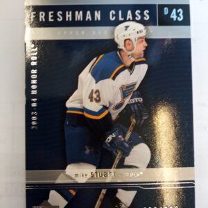 2003-04 UD Freshman Class Honor Roll Mike Stuart