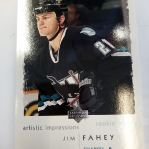 2002-03 UD Artistic Impressions rookie images Jim Fahey
